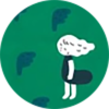 森林中